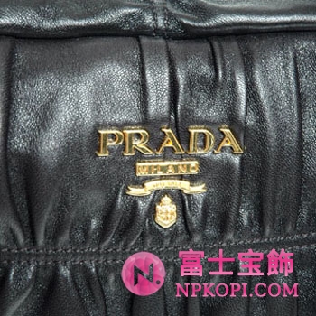 プラダ（PRADA）NAPPA GAUFRE　レディース2wayハンドバッグ　ブラック　BL0733-QRD-002 